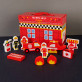 Kleiner Held - Feuerwehr Set aus Holz