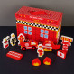 Kleiner Held - Feuerwehr Set aus Holz