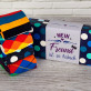 Mein Freund ist so hübsch - Happy Socks - Dots - Socken 4 Pack für Herren