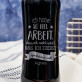 So viel Arbeit - Trinkflasche mit Gravur