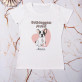 Bulldoggen-Mutti - T-Shirt mit Aufdruck für Damen