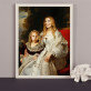 Mama und Prinzessin - Königsporträt