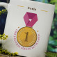Medaille für Mama - personalisierte Tasse