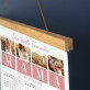Mama beste Freundin - Poster-Kalender mit Holzleisten