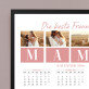 Mama beste Freundin - Kalender im Rahmen Mama beste Freundin - Kalender im Rahmen