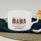 Die erste und die beste Lehrerin - Tasse mit Untertasse