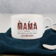 Die erste und die beste Lehrerin - Tasse mit Untertasse