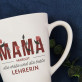 Die erste und die beste Lehrerin - personalisierte Tasse
