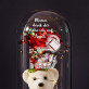 Mama, dank dir blühe ich auf - Ewige Rose mit Teddybär