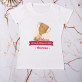 Königin der Welt - T-Shirt mit Aufdruck für Damen