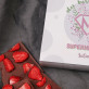 Superheldin - Schokolade mit Erdbeeren