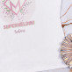 Superheldin - T-Shirt mit Aufdruck für Damen
