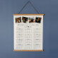 Wir haben uns, wir haben alles - Poster-Kalender mit Holzleisten