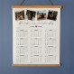 Wir haben uns, wir haben alles - Poster-Kalender mit Holzleisten