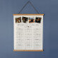 Wir haben uns, wir haben alles - Poster-Kalender mit Holzleisten Wir haben uns, wir haben alles - Poster-Kalender mit Holzleisten