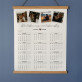 Wir haben uns, wir haben alles - Poster-Kalender mit Holzleisten Wir haben uns, wir haben alles - Poster-Kalender mit Holzleisten