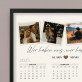 Wir haben uns, wir haben alles - Kalender im Rahmen