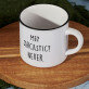 Me sarcastic - Keramikbecher mit schwarzem Rand