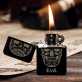 Mexikanischer Schädel - Feuerzeug mit Gravur