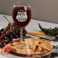 Meow or never - Weinglas mit Gravur