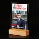 Million dollar man - Druck auf Acrylglas mit LED Beleuchtung