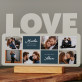 Liebe collage - Aufdruck auf Acrylglas LOVE
