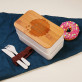 Liebe kann warten - Lunchbox aus Bambus