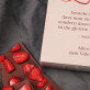 Liebe Zitat - Schokolade mit Erdbeeren