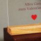 Liebe Zitat - Druck auf Acrylglas