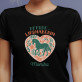 Pferdeliebhaberin - Schwarzes T-Shirt für Damen