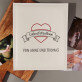 Liebesfotoalbum - personalisiertes Fotoalbum