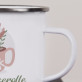 Mini Kasserolle - emaillierter Becher