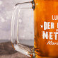 König der Marathons - Bierkrug