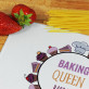Baking Queen- Schneidebrett