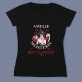 Meisterin der zahlen - Schwarzes T-Shirt für Damen