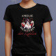 Meisterin der zahlen - Schwarzes T-Shirt für Damen