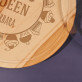 Baking Queen - Glasglocke mit Gravur