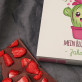 Mein Blümchen - Schokolade mit Erdbeeren