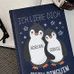 Mein Pinguin - Notizbuch A5 mit Aufdruck