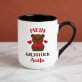 Mein goldstück - Ein Becher mit farbigem rand