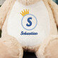 Monogramm 2 - Maskottchen mit Stickerei