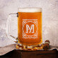 Monogramm 2 - Personalisierter Bierkrug