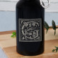 Monogramm - Wasserflasche 0,4l mit Karabinerhaken