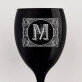 Monogramm - Weinglas mit Gravur