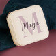 Monogramm Name Elegant - Reise Schmuckkästchen