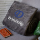 Monogramm name - Decke mit Stickerei
