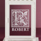 Monogramm name - Laterne