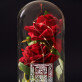 Monogramm - Ewige Rose Im Glas