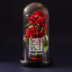 Monogramm - Ewige Rose Im Glas