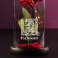 Monogramm - Ewige Rose Im Glas
